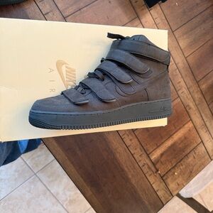 Nike Air Force High-Top Sneakers with Straps green Billie Elish size 12